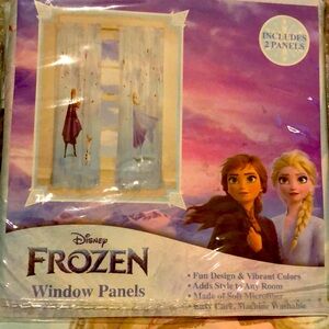 Disney~ Frozen ~ Window Panels (2) curtains~